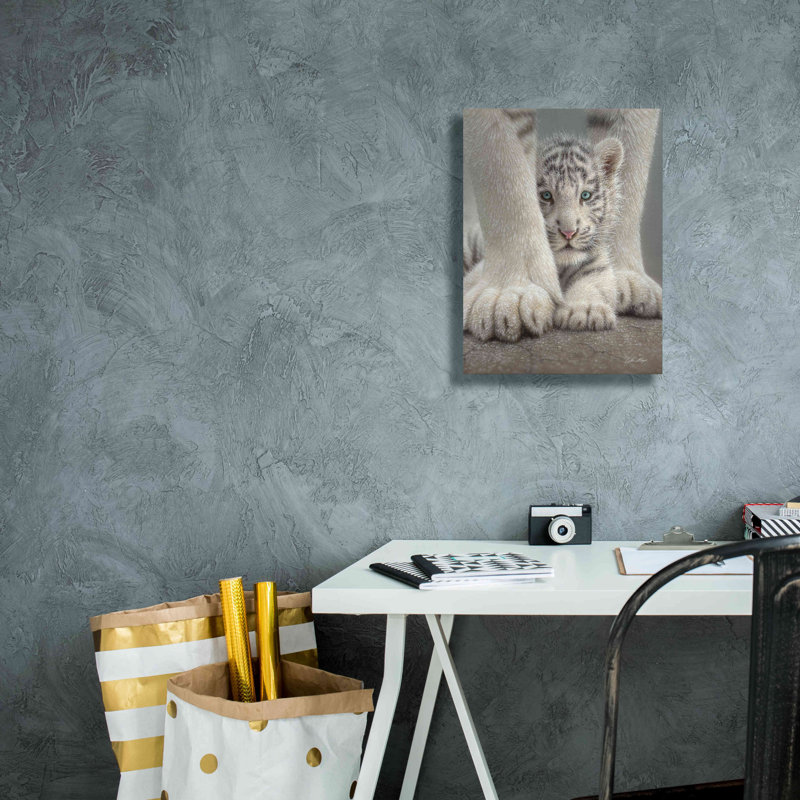 «Shelter» par Collin Bogle, art mural sur toile, H 16 po x l 12 po x P 0,75 po