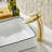 Waterfall Single Hole Bathroom Faucet With Deck Cover Plate With Pop Up Drain Assembly-86217527