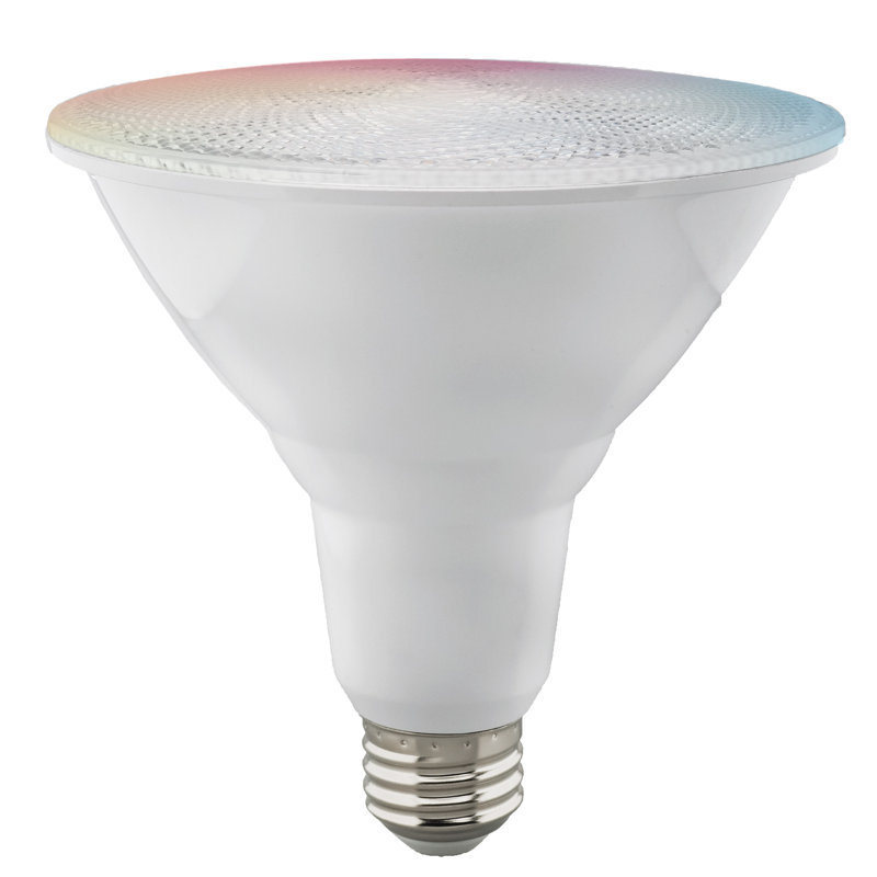 15 watts (équivalent à 90 watts), ampoule DEL PAR38 intelligente, à intensité variable, blanc réglable, E26 / culot moyen (standard)