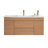 Pre-Assembled Wall Mounted & Floating Single Vanity with Ceramic Sink