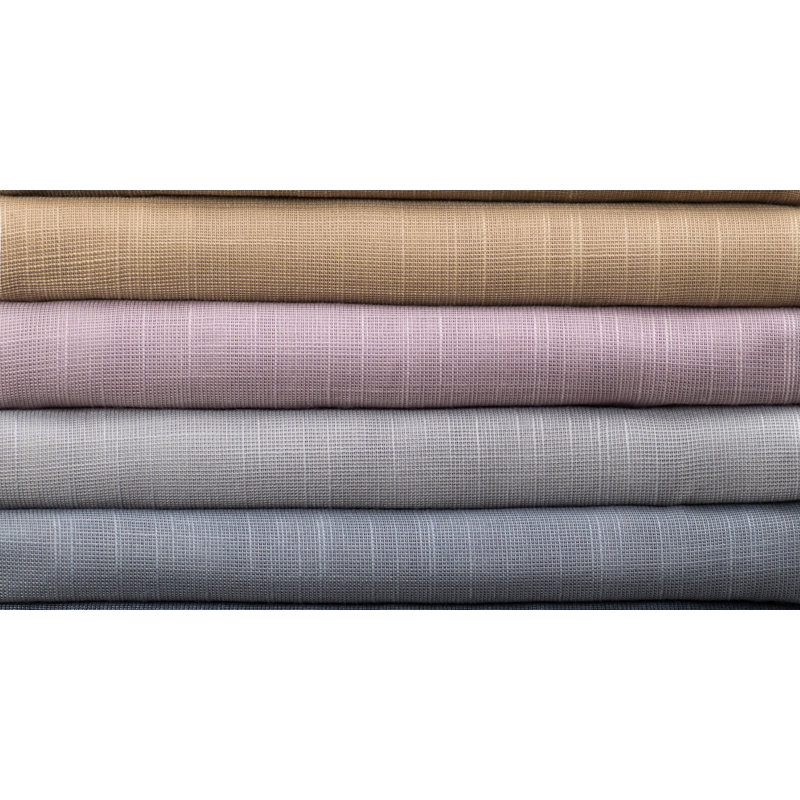 Baltras Semi Sheer Curtain Single Panel, 54" x 108", Caramel