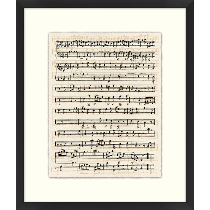 Sheet Music 5 Print