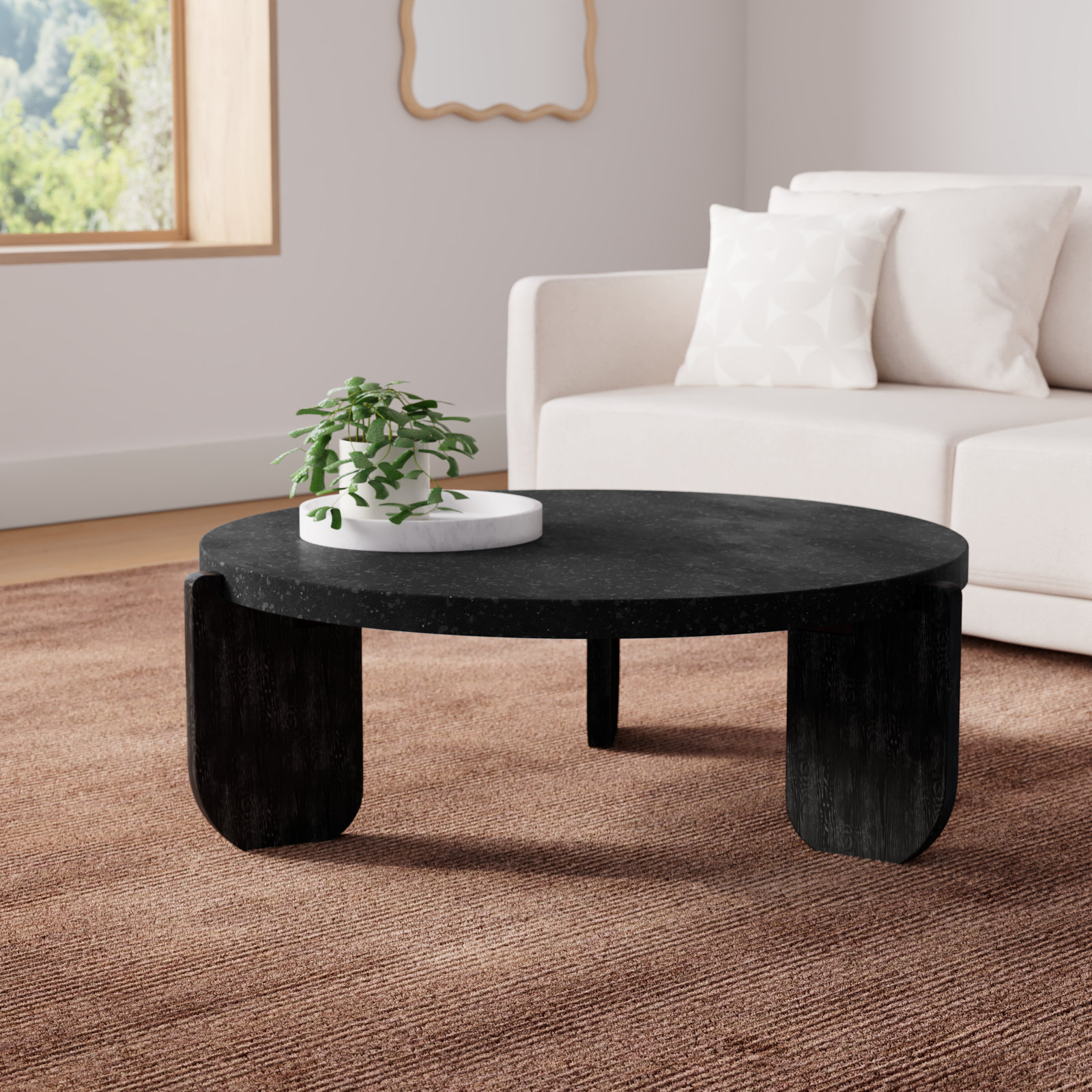 Broc Coffee Table, Black
