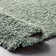 Abbiney Performance Shag Green Rug