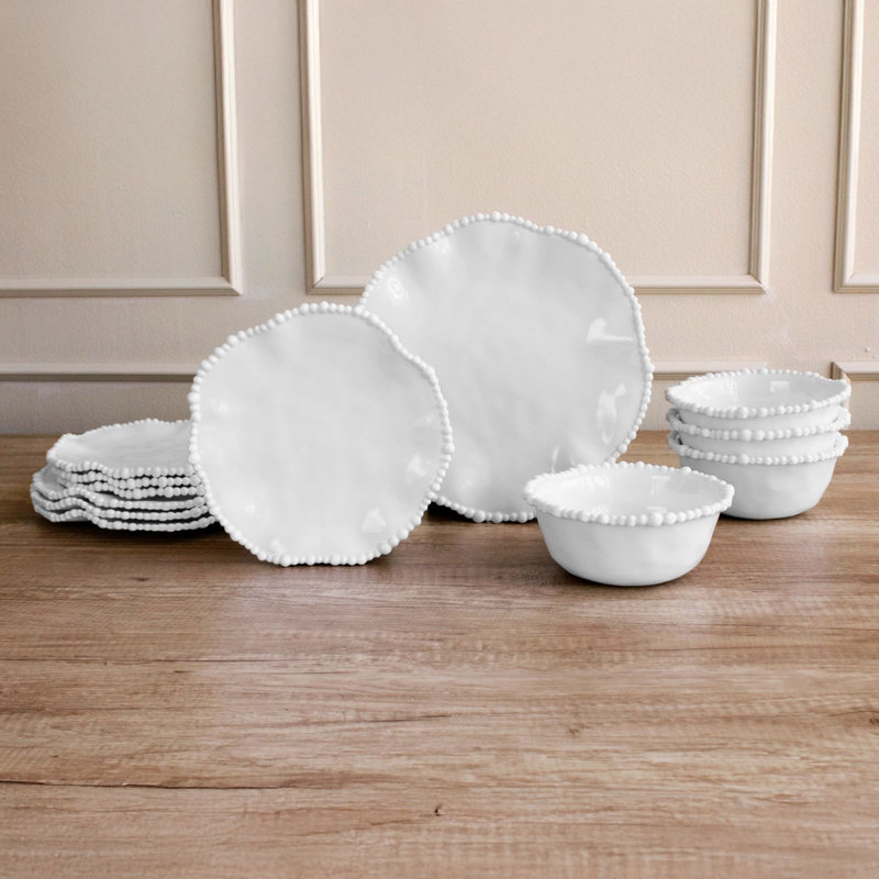 Vida 9'' Melamine Salad Or Dessert Plate , Set of 4