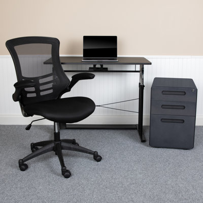 Berezinsky 3 Piece Computer Desk Office Set