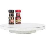 Rotating Wood Condiment Lazy Susan