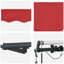 Ebern Designs Polyester Cover Retractable Patio Awning-946425490-946425495