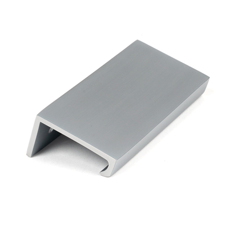 Polished Brass 50Mm Plain Edge Pull, 7 cm, Satin Chrome