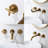 Wall Mounted Optional Bathroom Faucet