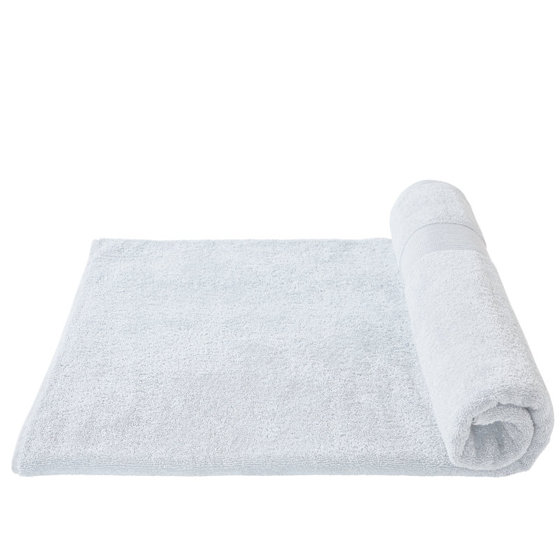 Serviette de bain 100% coton, Argent