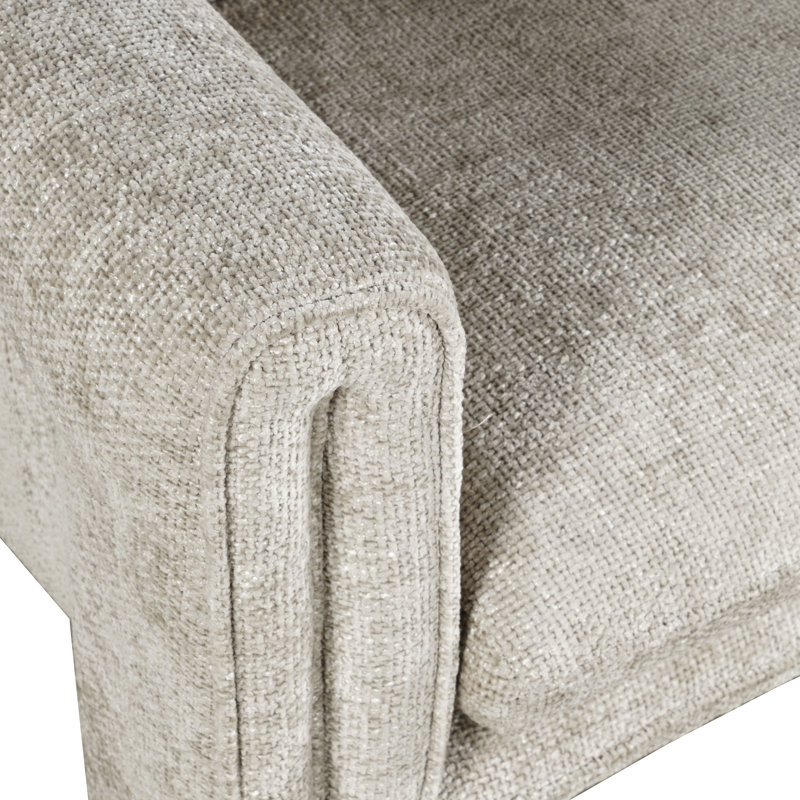 Ceilidh Upholstered Armchair, Ivory Polyester