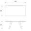 Tilbury Extendable Metal Base Dining Table-177462317-177462316