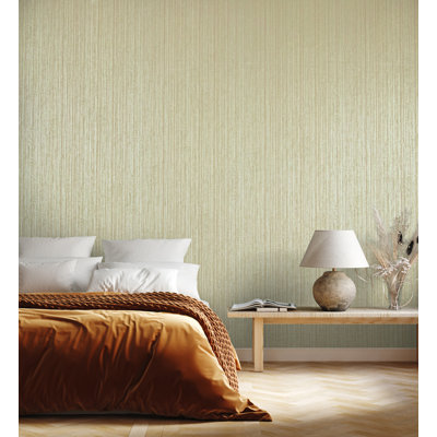 Akevia Jupiter Metallic Stripe 10.05m x 53cm Wallpaper Roll