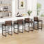 Counter Stool with Metal Frame-979822853-983675750