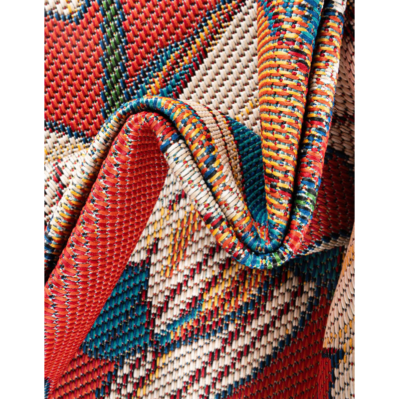Tapis intérieur / extérieur Camalu Marlenia, Tapis de couloir 2 pi 7 po x 10 pi