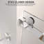 Porte de douche coulissante double sans cadre CatalystAE 56 po - 60 po L x 66 po H avec verre dépoli de 3/8 po (10 mm)-114374184