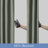 Huseman Soft Cotton Feel Twill 100% Blackout Curtain Pair（2 panels)-968184967-968184963