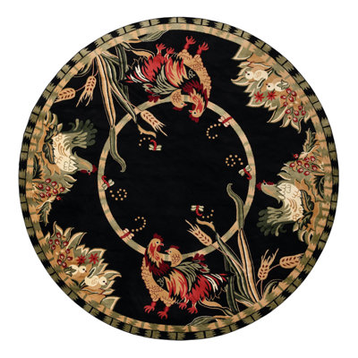 Tapis noir / vert Andersonville