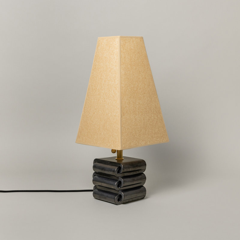 Gio Table Lamp, Kraft, Graphite