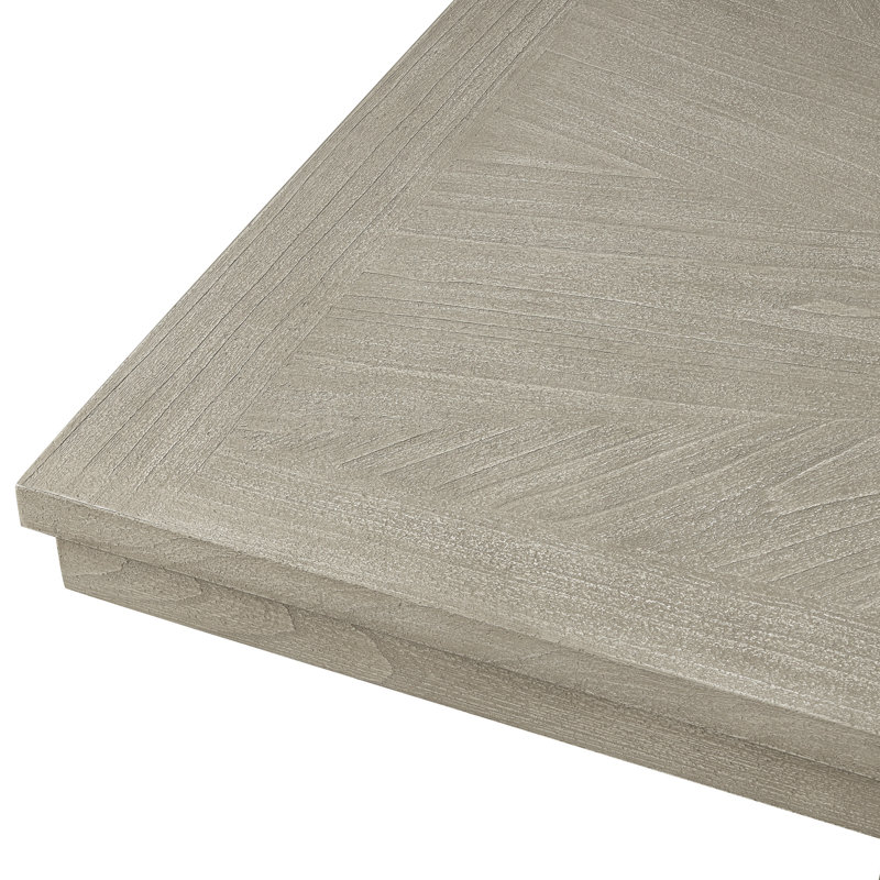Ensemble de table de salle à manger extensible 7 pièces avec chaises rembourrées Bartel
