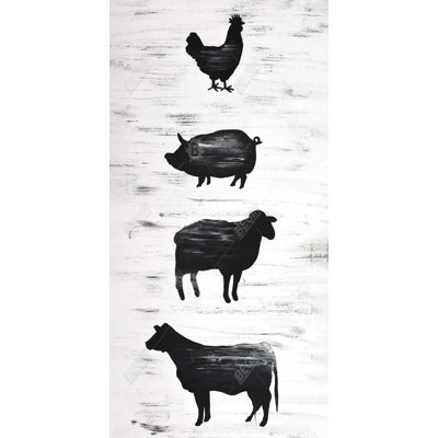 Farm animals - 15.75"x31.50" Desk mat