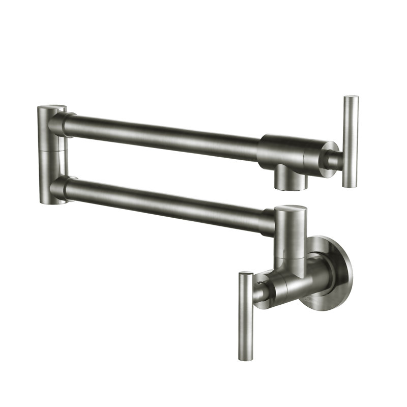Clihome Kitchen Faucet, Brushed Nickel