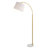 Mendy 64.5'' Gold Arched Floor Lamp