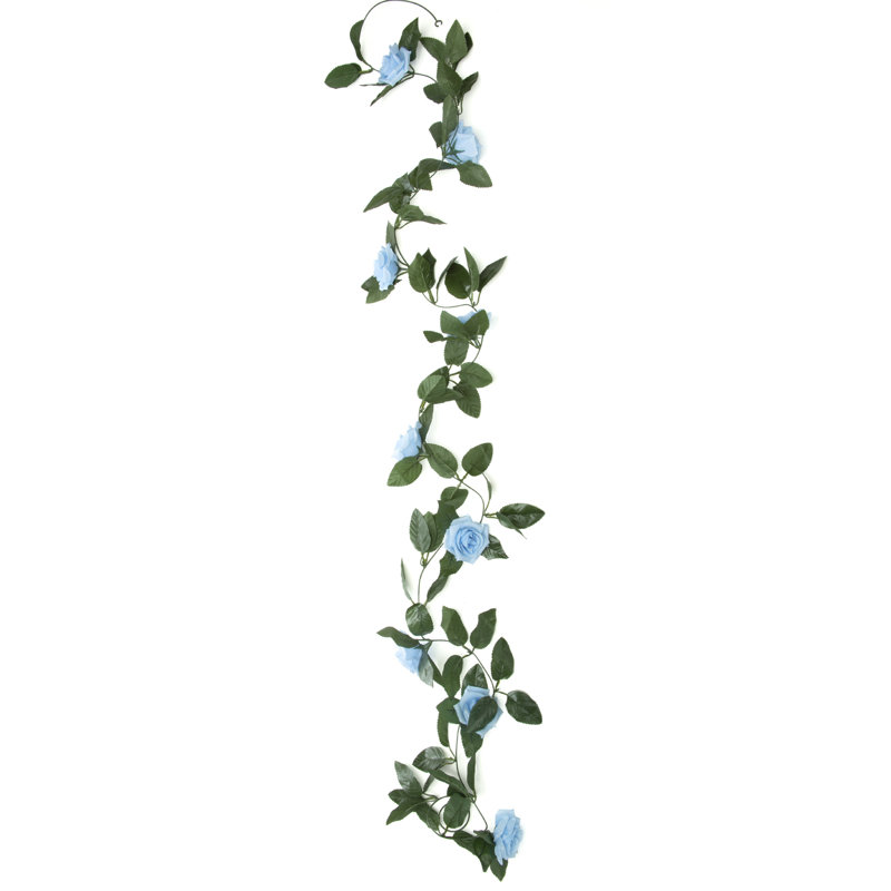 Guirlande de roses 7 ', Bleu