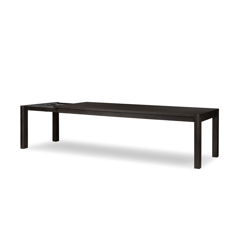 Weymouth 96'' Extendable Dining Table, Black