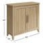 Armoire d'appoint en bois massif miel