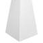Table de bar Symbole en blanc lustré 24 po de large-1409194995-1464864249