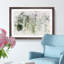 Bird Flying by the Waterfall Watercolour - Picture Frame Graphic Art Print-56739806-56739811