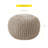 Cotton Round Pouf Foot Stool Ottoman -111721926