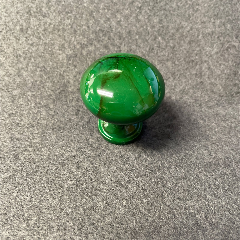 (Paquet de 5) Bouton rond marbré de 1 3/16 po, Vert