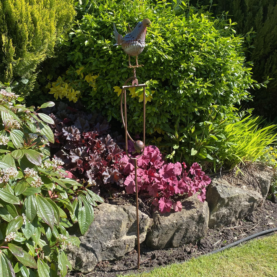 Loachapoka Metal Garden Stake - Solar Powered