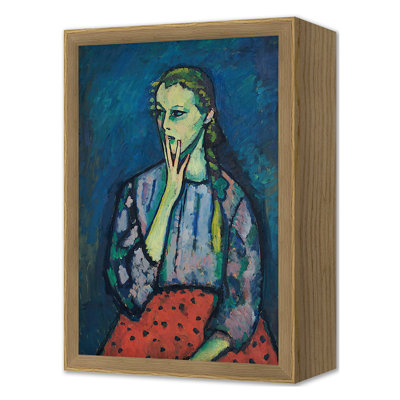 Portrait Of A Girl Print by Grand Archives