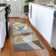 Machine Washable Indoor/Outdoor Claudian ACN1610 Khaki Rug
