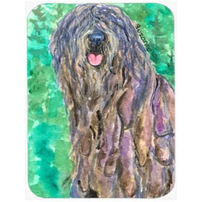 Caroline's Treasures Bergamasco Sheepdog Glass Cutting Board