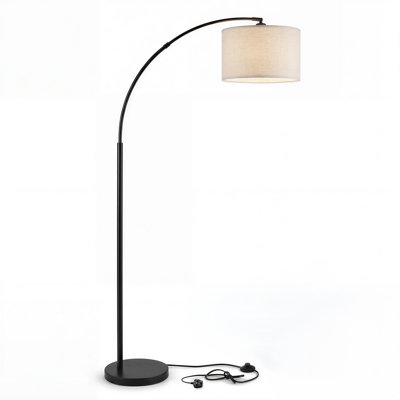 183cm Matte Arched Floor Lamp