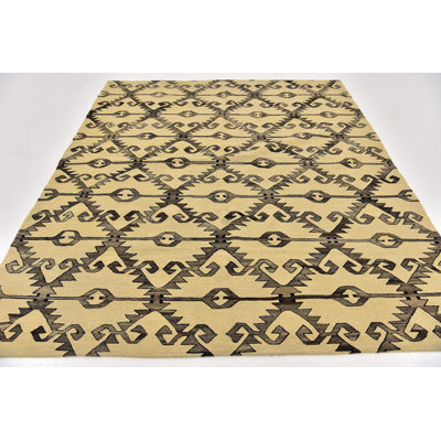 Tapis carré crème Orta