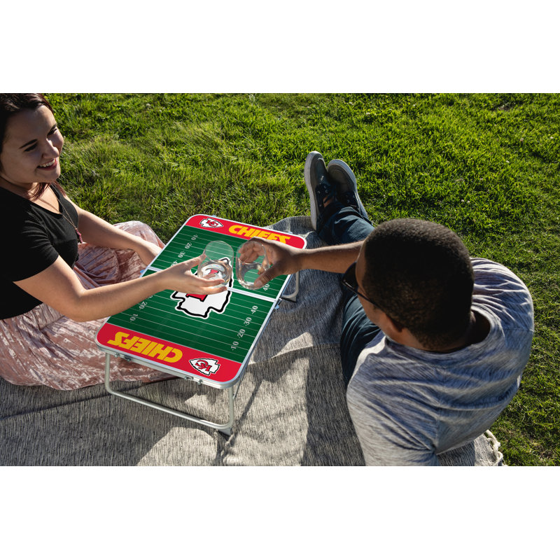NFL Concert Table Mini Portable Table, Kansas City Chiefs