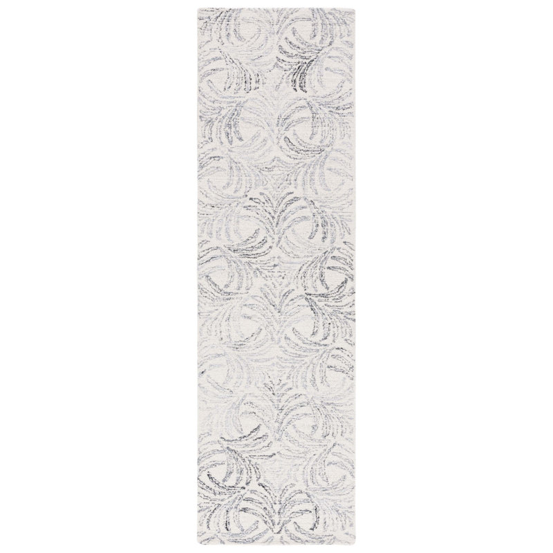 Jardin Hand Tufted Performance Floral Rug, Runner 2'3" x 8'