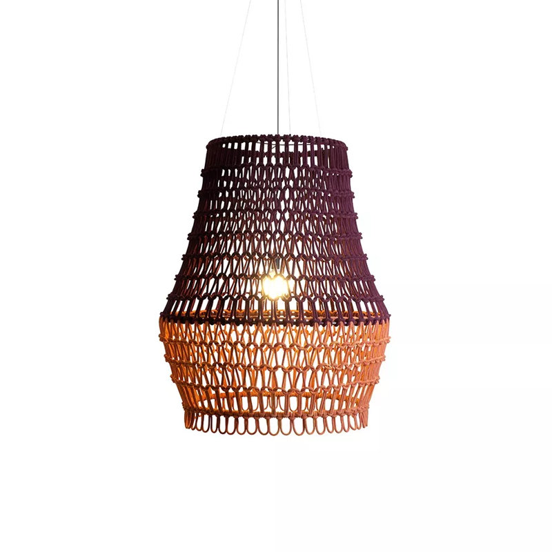 Carousel 1 - Light Pendant, Plum/Orange