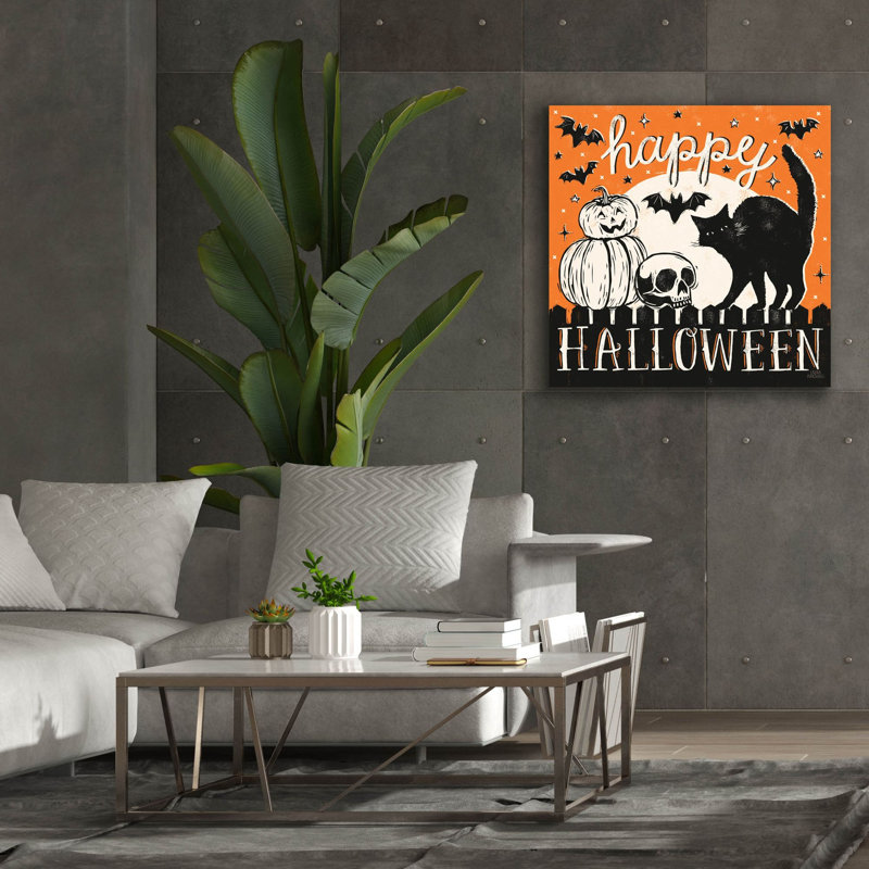 Art mural sur toile Hocus Pocus 4 'par Laura Marshall, 37 po x 37 po