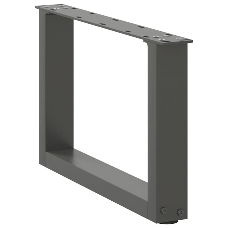 Table Leg, Anthracite, 31cm H x 50cm W
