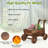 Syndra Wood Wheelbarrow Planter