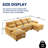 Odas 110.63'' Modular Sofa-1249177817