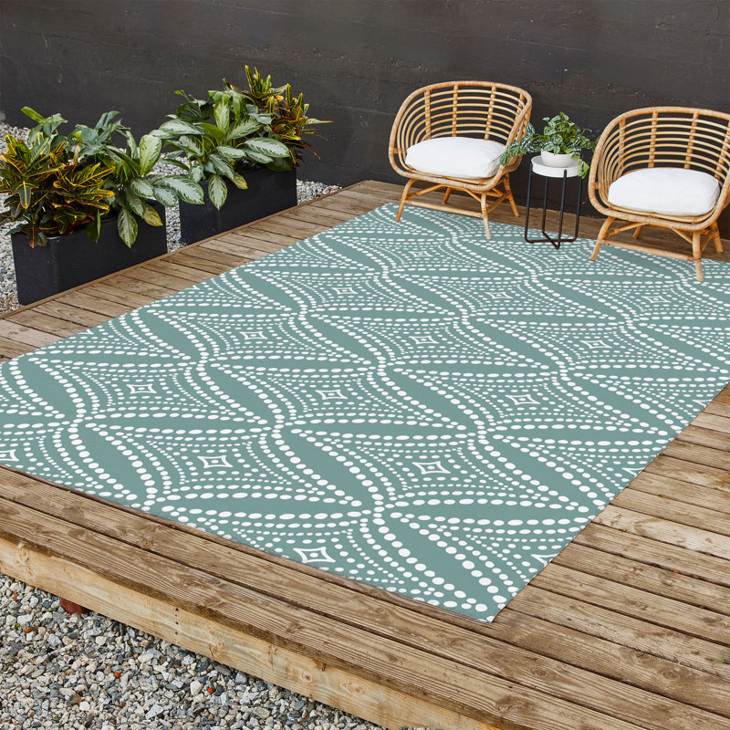 Tapis rectangulaire en Jeanette avec envers antidérapant, Rectangle 8 pi x 12 pi