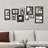 Hanging Picture Frame Collage Wall Gallery